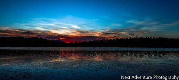 Watson Lake Sunset