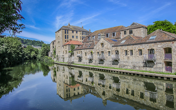 River Reflections in Bath England